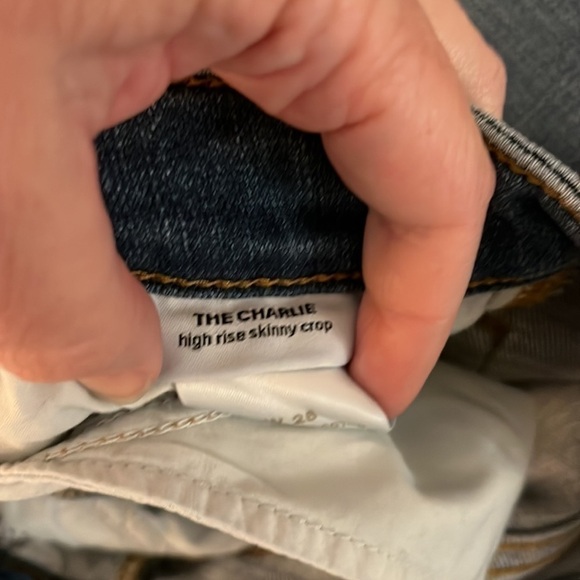 Joe’s Jeans The Charlie High-Rise Skinny Crop Jeans Size 26 - Picture 6 of 11